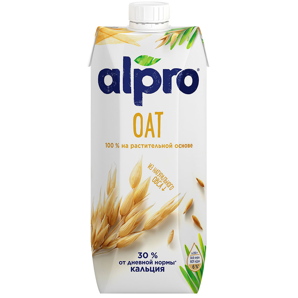 Напиток овсяный Alpro обогащенный кальцием и витаминами, 750мл, 750 мл