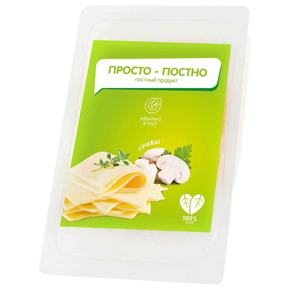 Plant-based product with cheese and mushroom flavor, 150 g