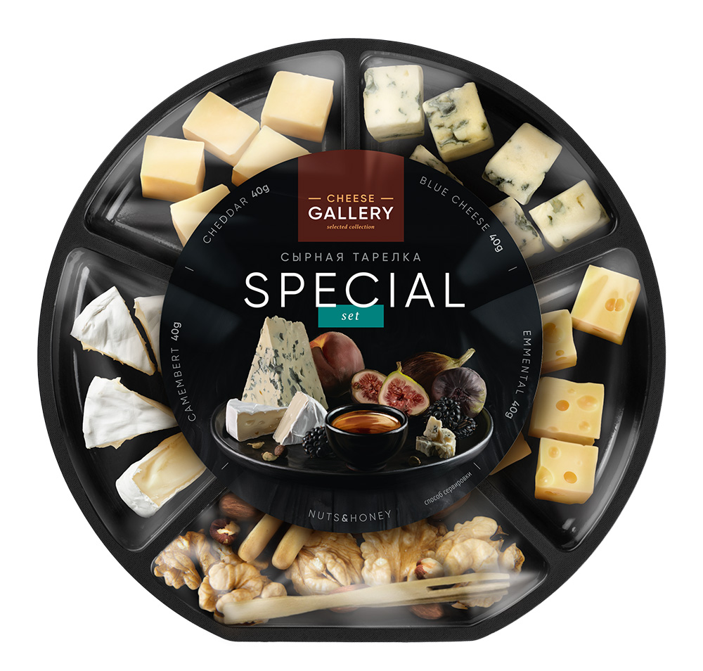 Сырная тарелка Cheese Gallery Special Set, 205 г