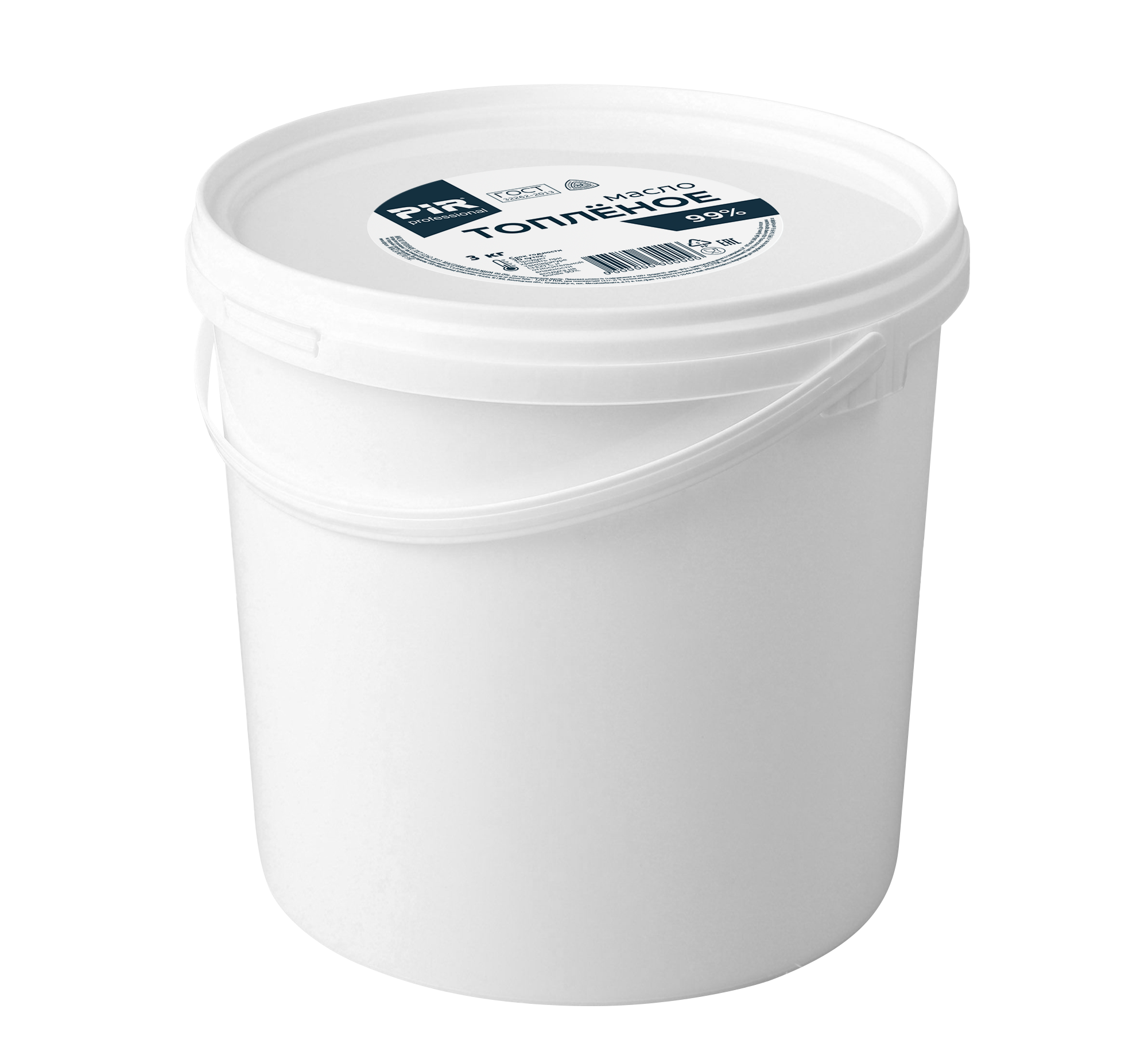 "PIR Proffesional" melted butter (bucket), 99 %, 3000 g