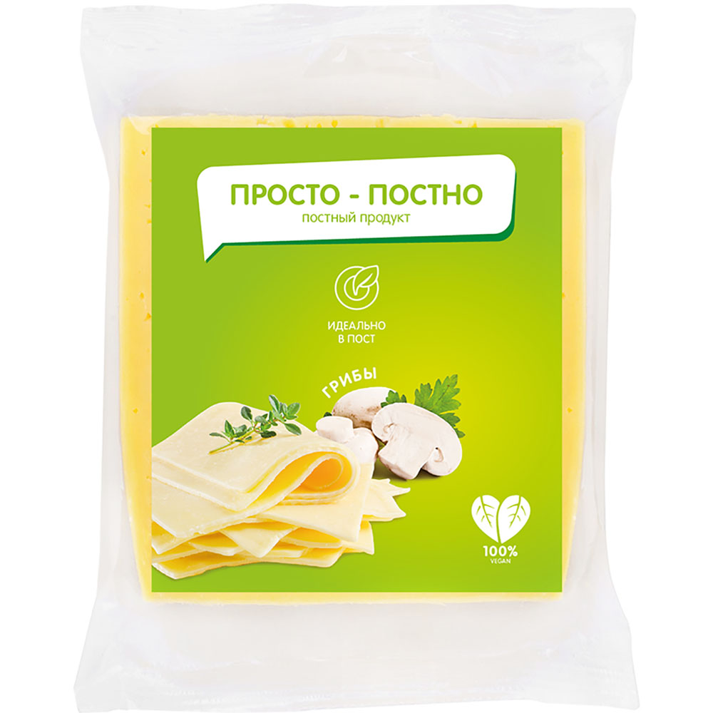 Plant-based product with cheese and mushroom flavor, 250 g