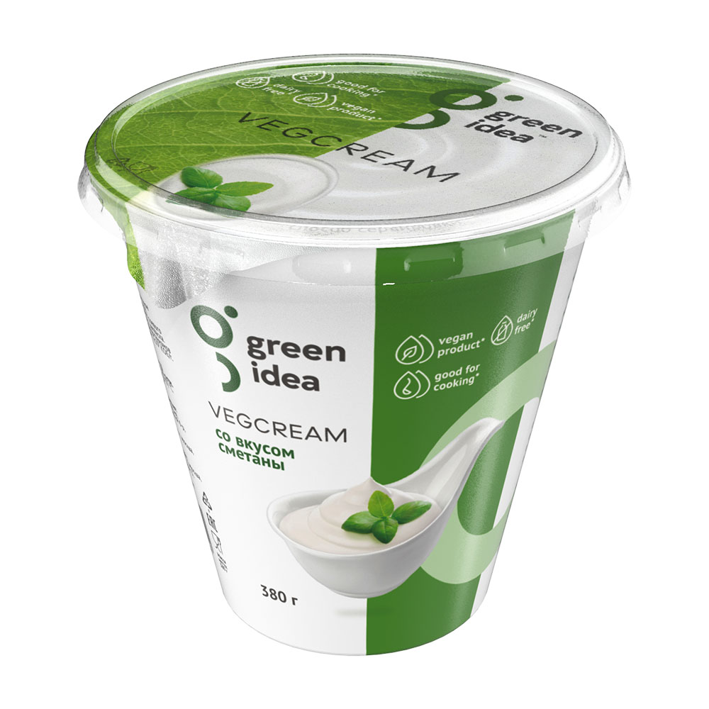 Plant sour cream Green idea, 320g, 320 г
