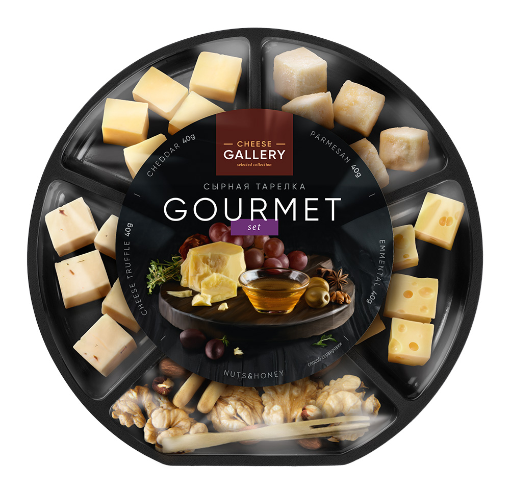 Сырная тарелка Cheese Gallery Gourmet  Set