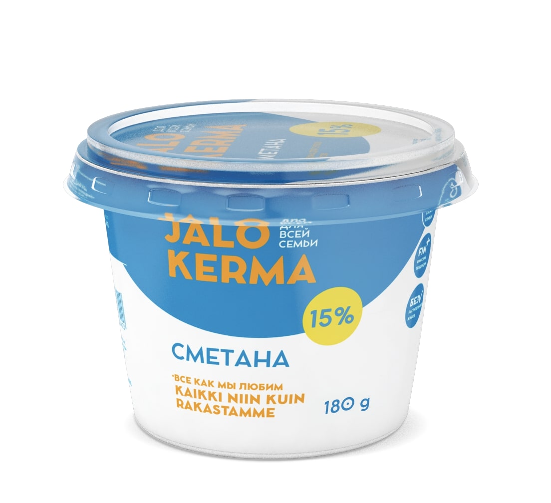 Sour cream JALO KERMA, 15%